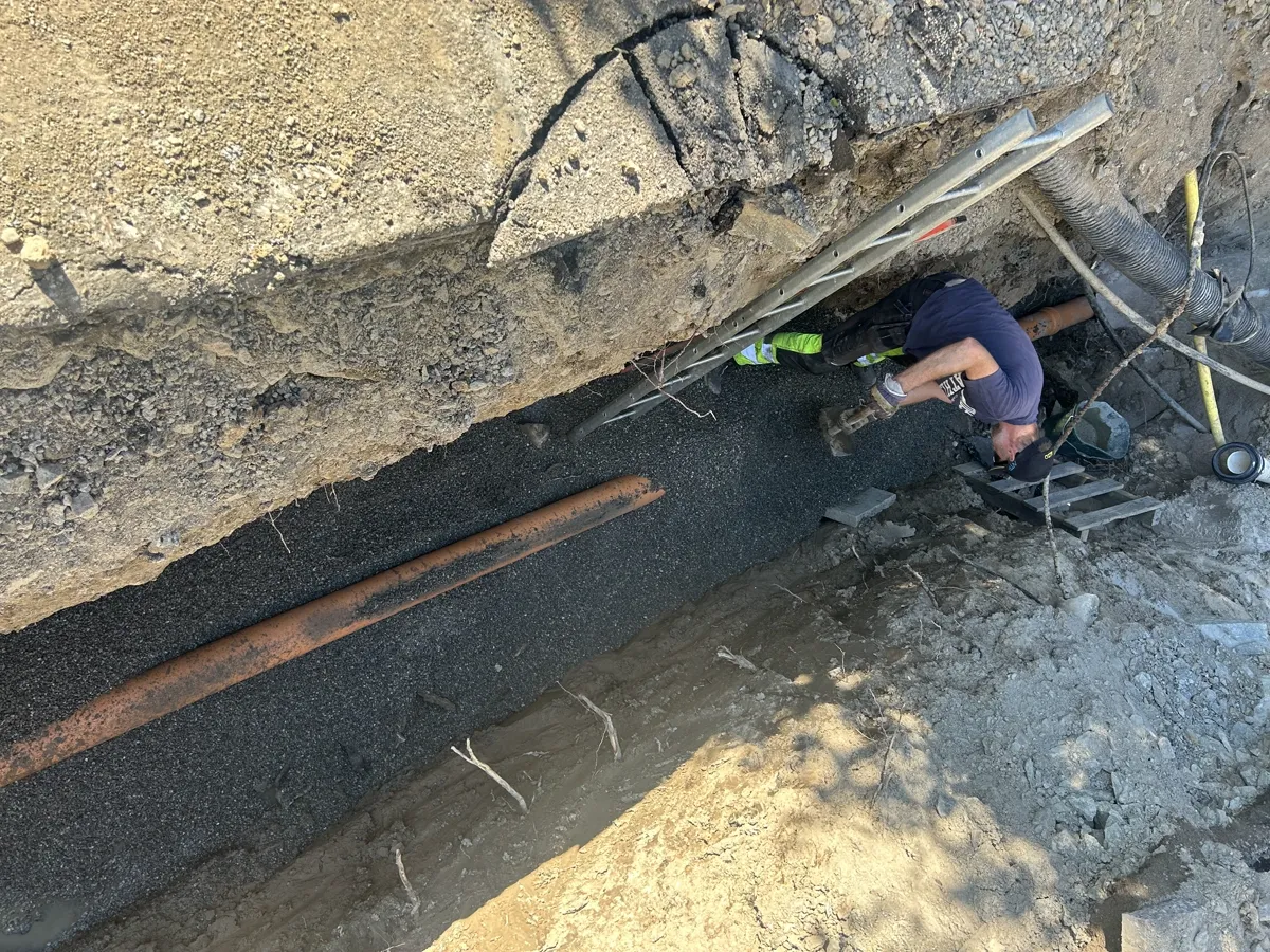 Inkoppling av kommunalt VA